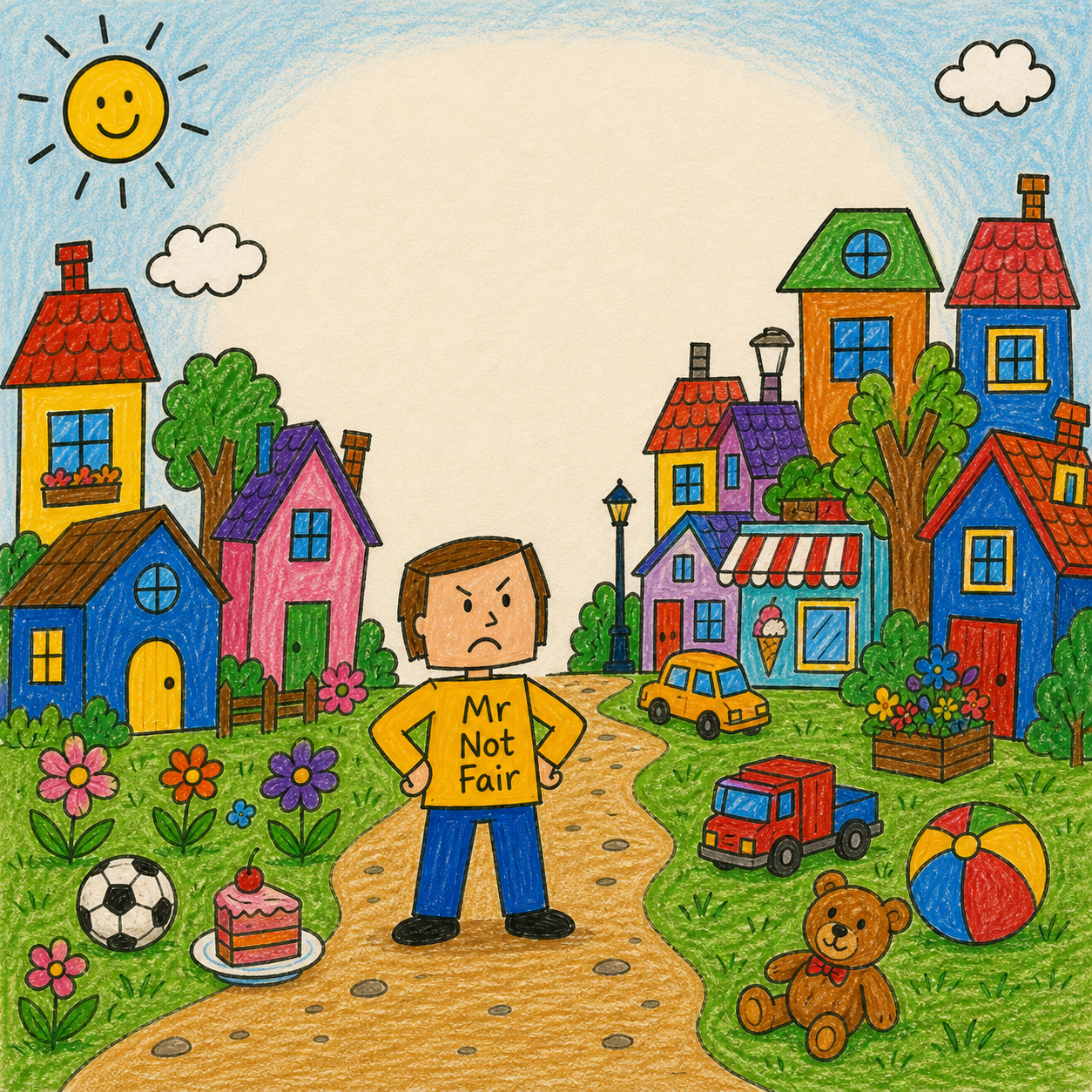 Not-Fair Land scene